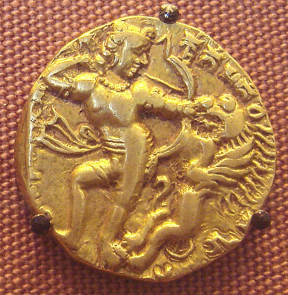 檔案:KumaraguptaFightingLion.jpg
