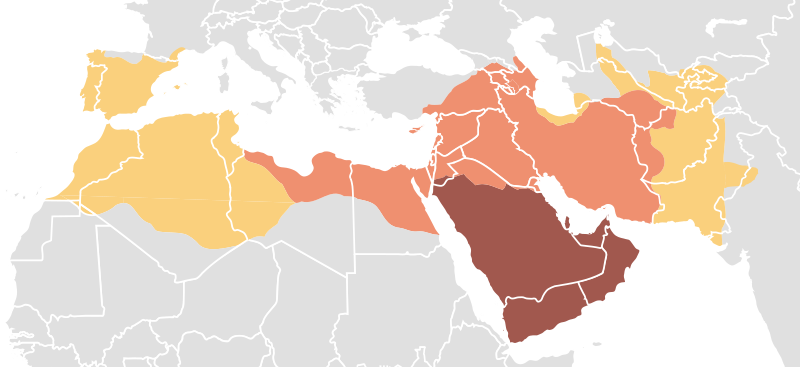 檔案:Map of expansion of Caliphate.svg